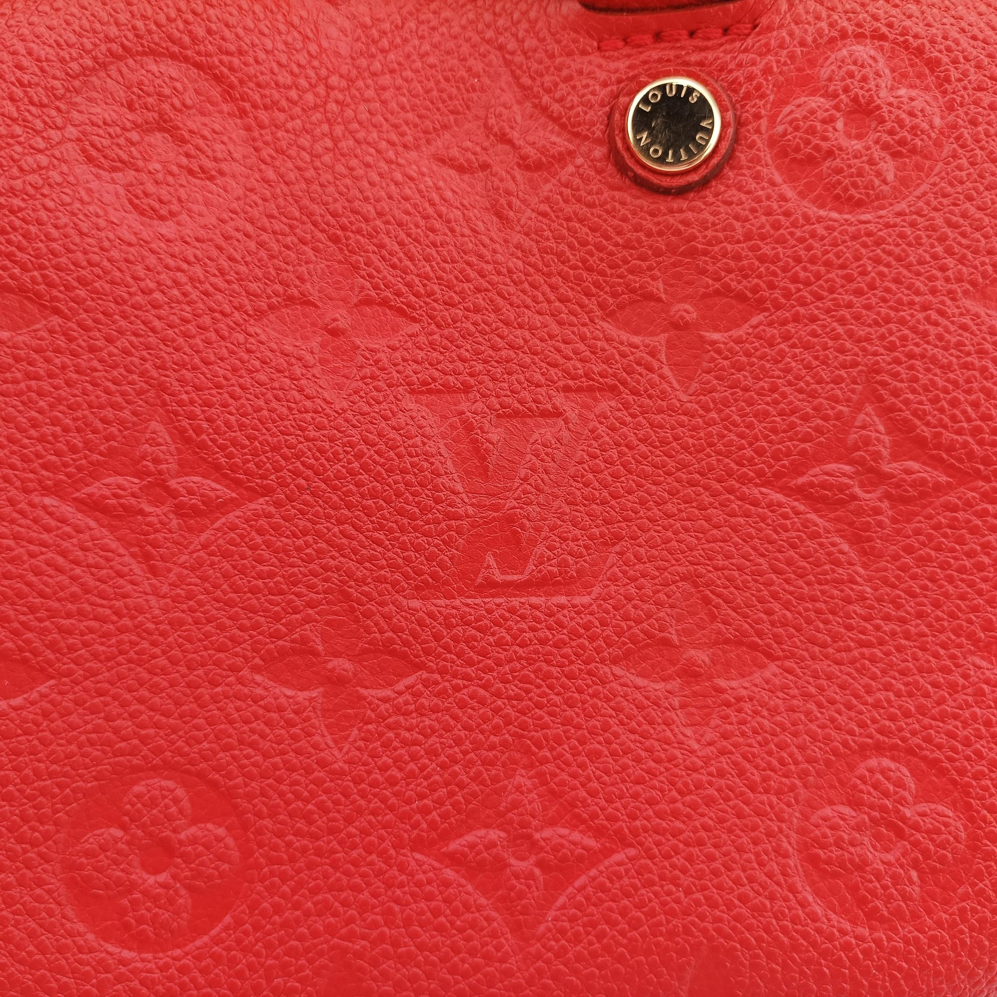 Pre-owned Louis Vuitton Speedy Bandouliere 30 Orian Monogram Empreinte M40756 handbag | stylenewstar