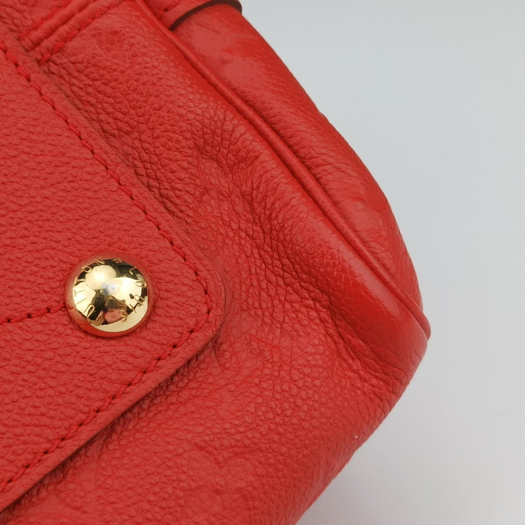 Pre-owned Louis Vuitton Speedy Bandouliere 30 Orian Monogram Empreinte M40756 handbag | stylenewstar