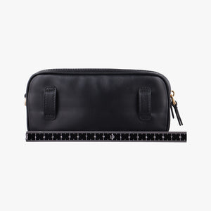 Vintage Miu Miu Logo belt Black leather  bum bag/waist bag | stylenewstar