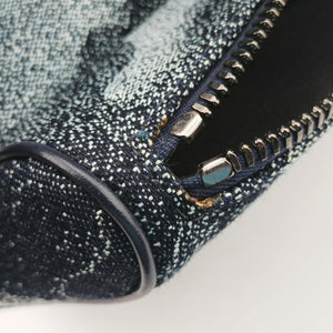 Secondhand Christian Dior Saddle Navy×white Canvas×Leather  bum bag/waist bag | stylenewstar