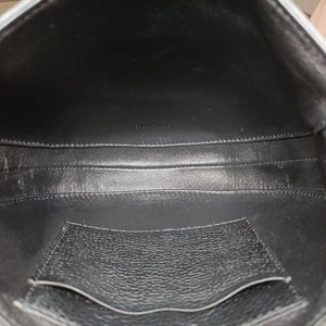 Pre-owned Celine Small Besace 16 Black Leather  shoulderbag | stylenewstar