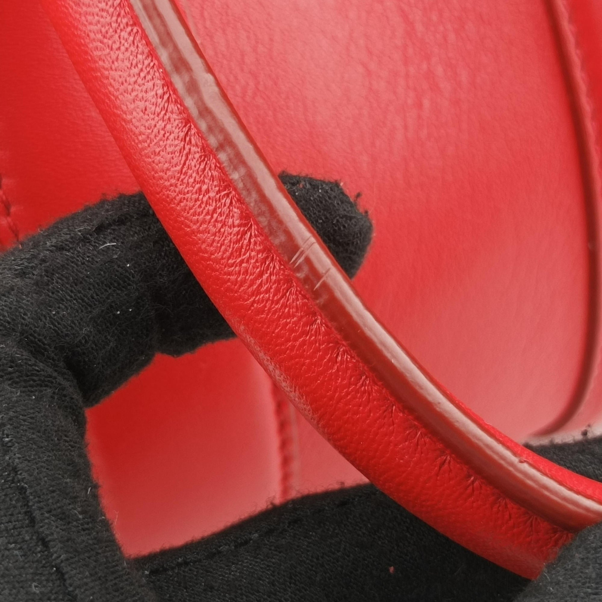 Vintage Givenchy Lucrezia MINI Red Leather  shoulderbag | stylenewstar