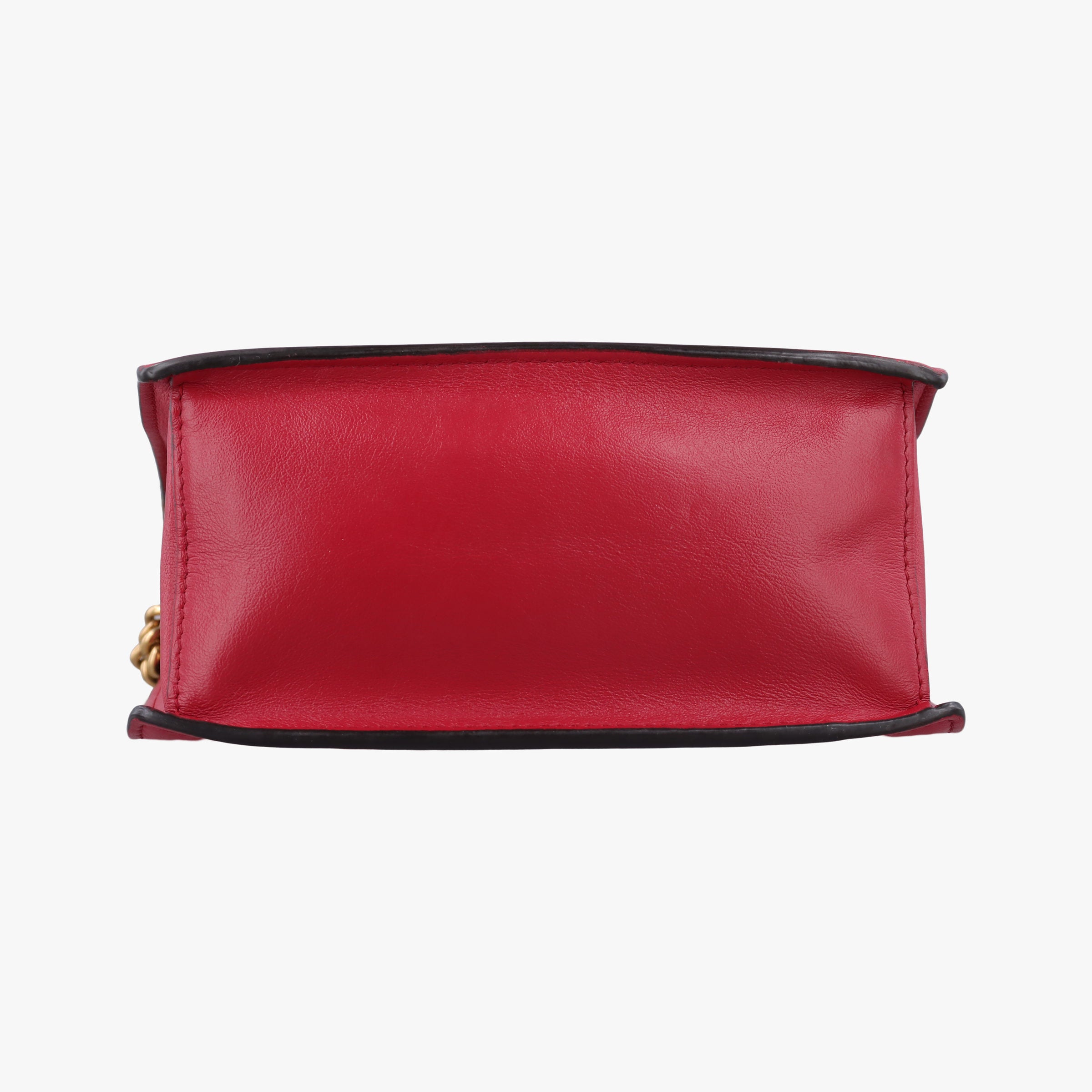 Pre-owned Fendi KAN U Red Leather 8BT312 shoulderbag | stylenewstar