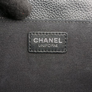 Secondhand Chanel Matelasse 2.55 Black Leather U48753 bum bag/waist bag | stylenewstar