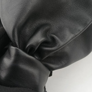 Secondhand Bottega Veneta Double Knot Black lambskin  handbag | stylenewstar