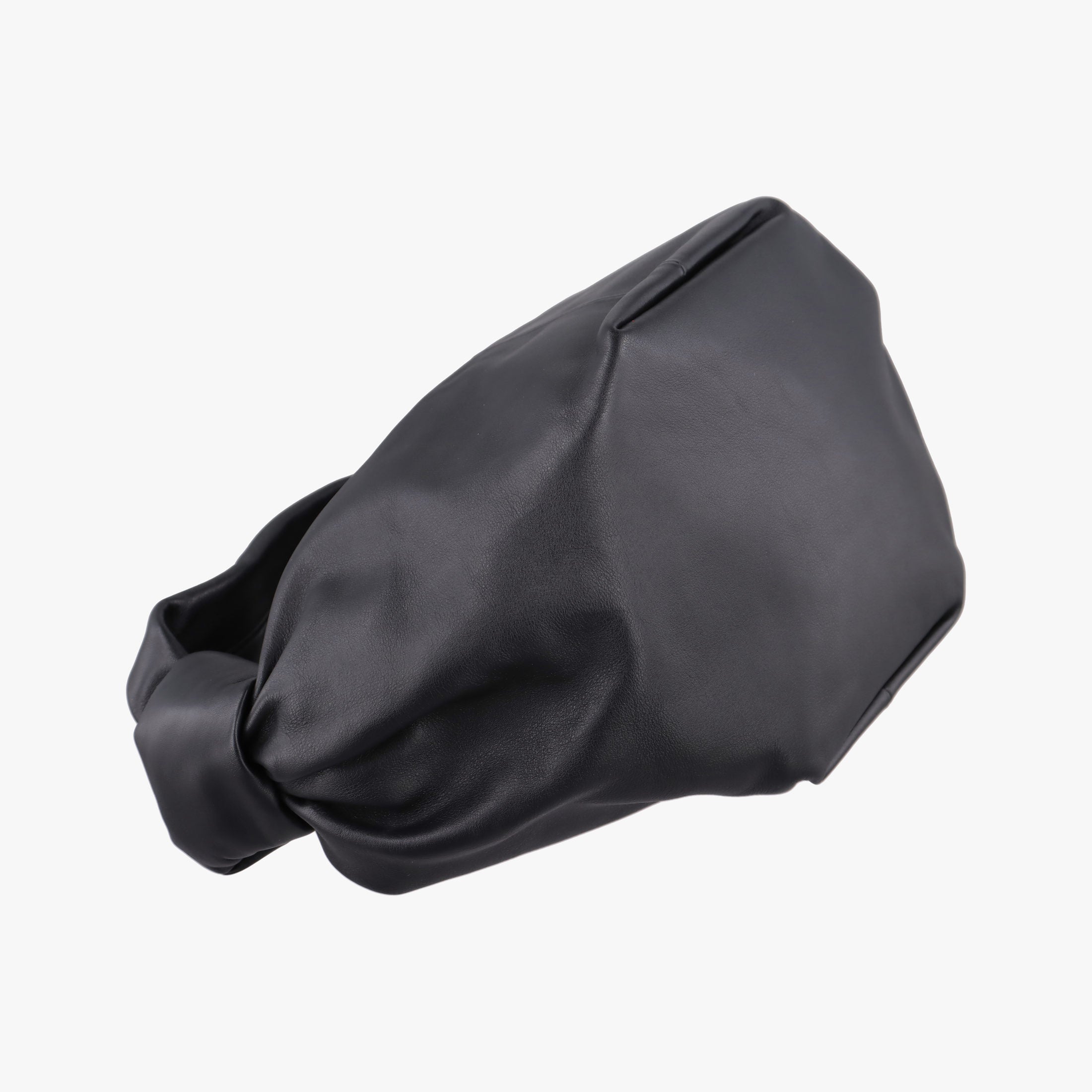 Secondhand Bottega Veneta Double Knot Black lambskin  handbag | stylenewstar
