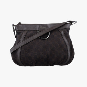 Vintage Gucci Abby Brown Canvas×Leather 265691 shoulderbag | stylenewstar