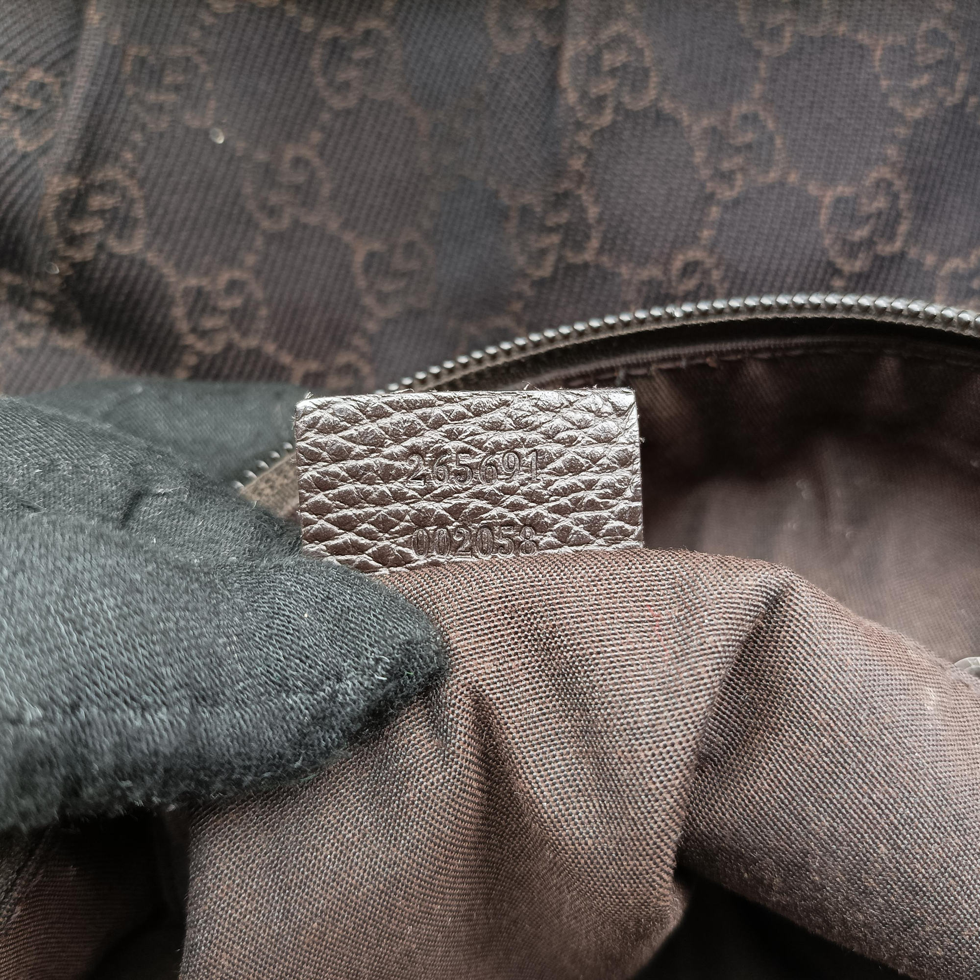 Vintage Gucci Abby Brown Canvas×Leather 265691 shoulderbag | stylenewstar