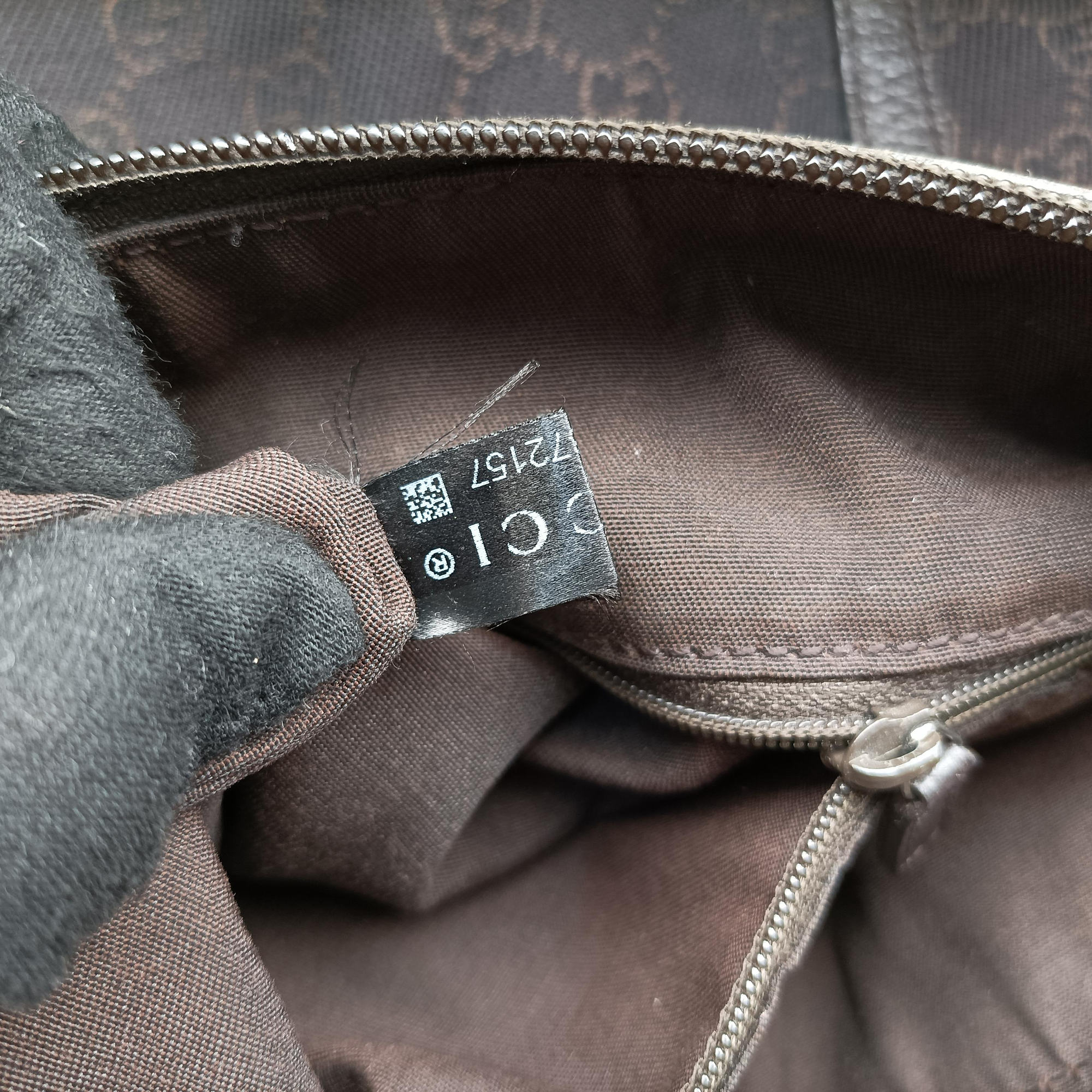 Vintage Gucci Abby Brown Canvas×Leather 265691 shoulderbag | stylenewstar