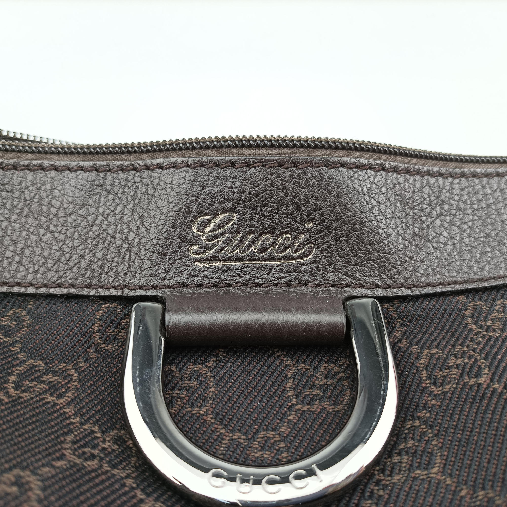Vintage Gucci Abby Brown Canvas×Leather 265691 shoulderbag | stylenewstar