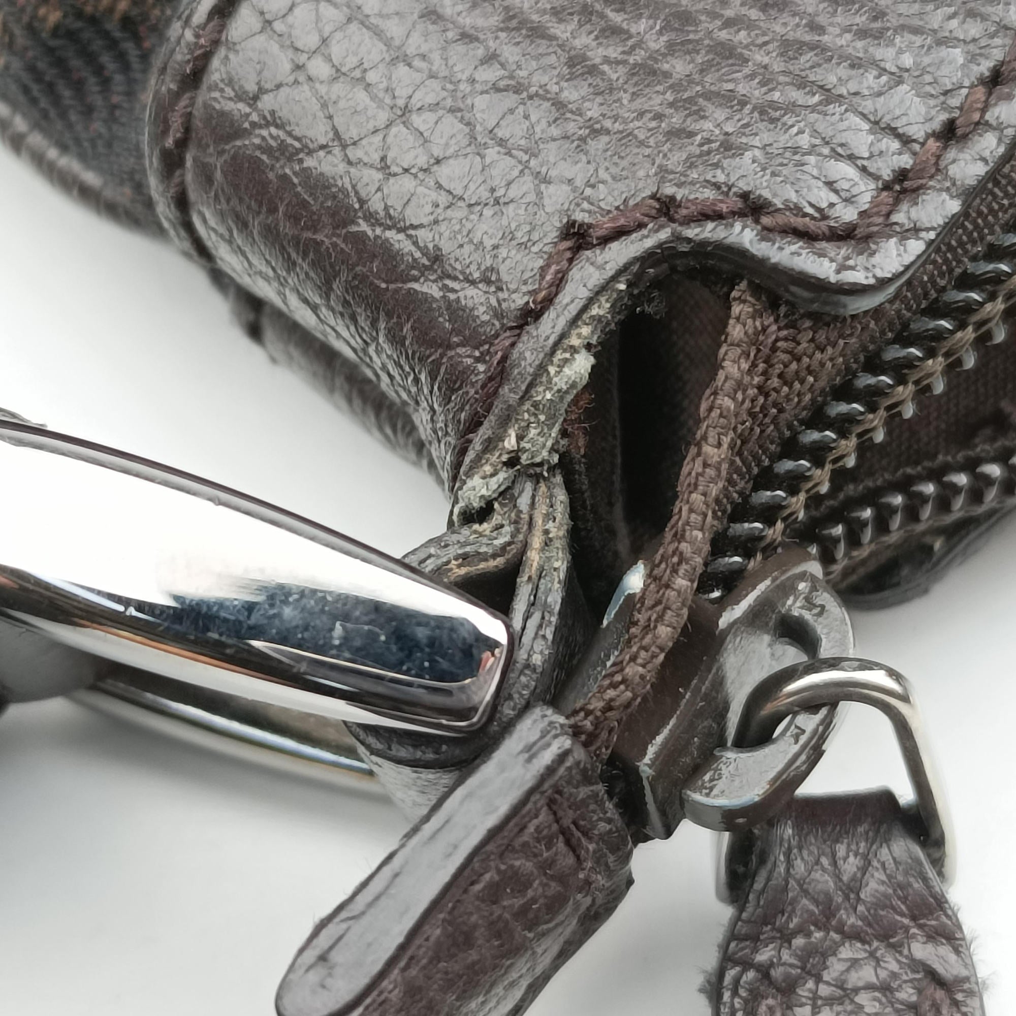Vintage Gucci Abby Brown Canvas×Leather 265691 shoulderbag | stylenewstar