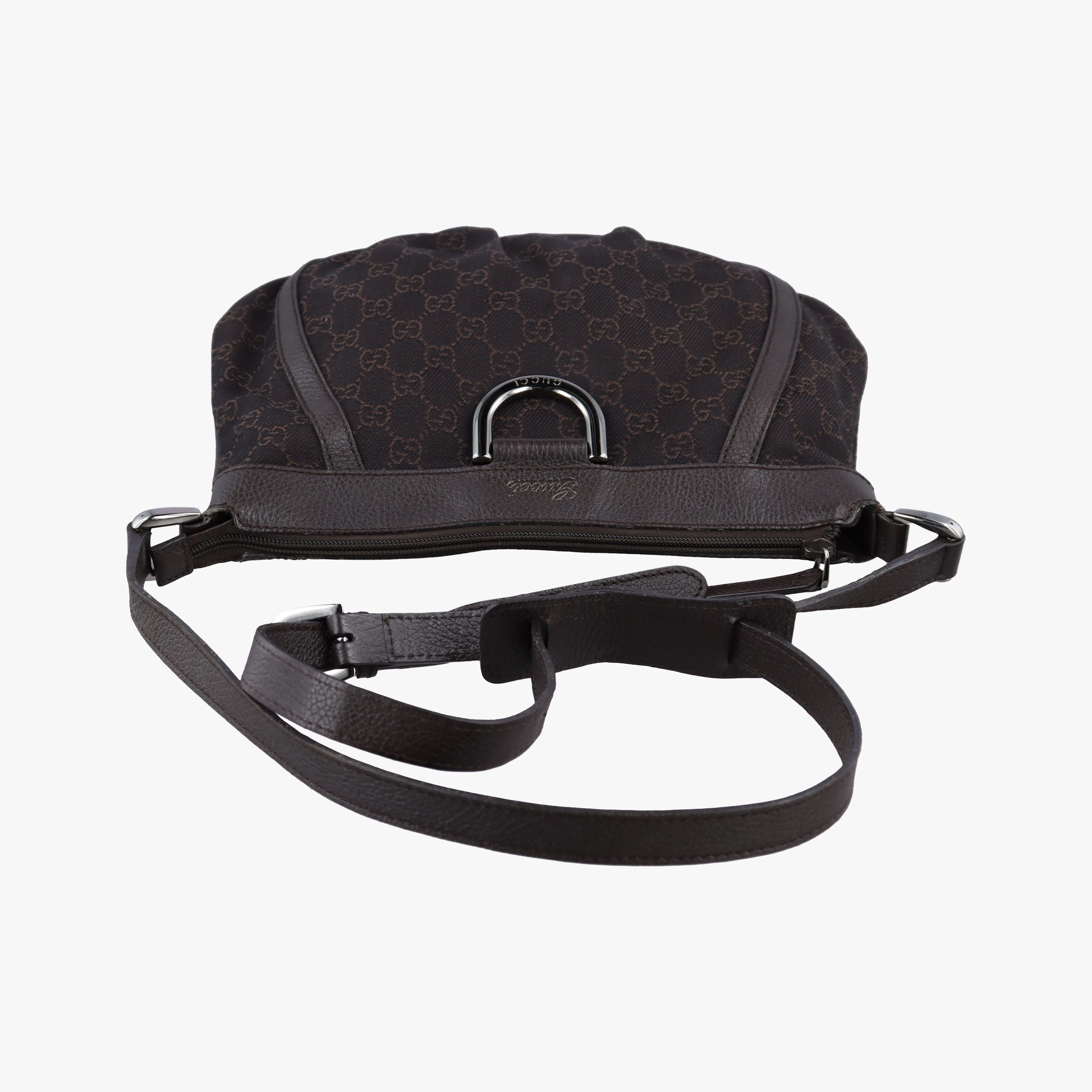 Vintage Gucci Abby Brown Canvas×Leather 265691 shoulderbag | stylenewstar