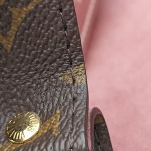 Vintage Louis Vuitton Spring Street PM Pink×Brown Vernis×Monogram M90568 shoulderbag | stylenewstar