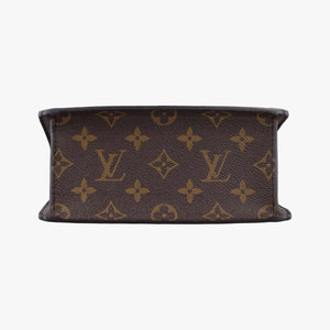 Vintage Louis Vuitton Spring Street PM Pink×Brown Vernis×Monogram M90568 shoulderbag | stylenewstar