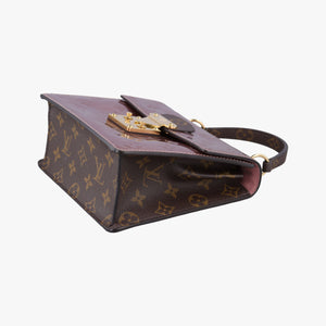 Vintage Louis Vuitton Spring Street PM Pink×Brown Vernis×Monogram M90568 shoulderbag | stylenewstar