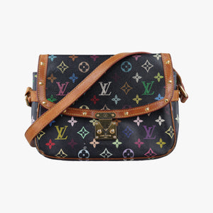Pre-owned Louis Vuitton Sologne Noir Monogram Multicolor M92639 shoulderbag | stylenewstar