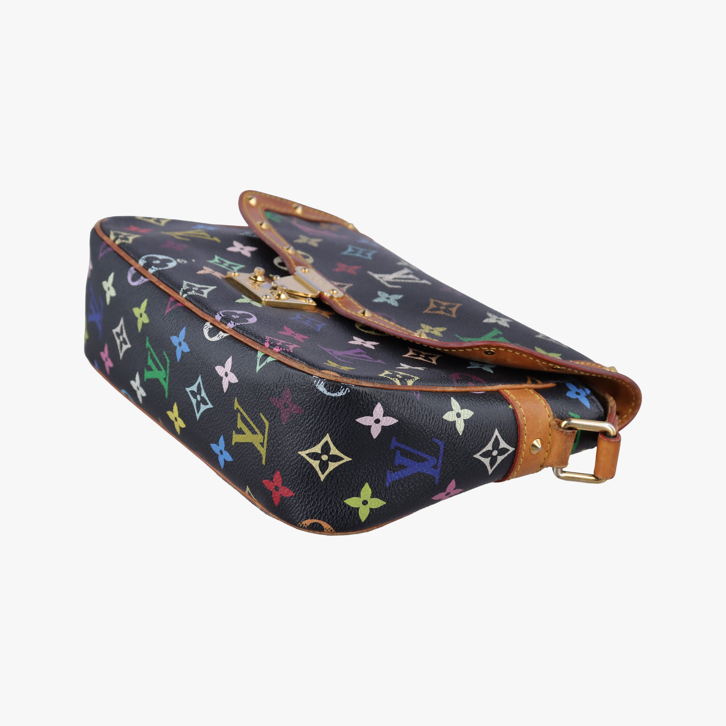 Pre-owned Louis Vuitton Sologne Noir Monogram Multicolor M92639 shoulderbag | stylenewstar