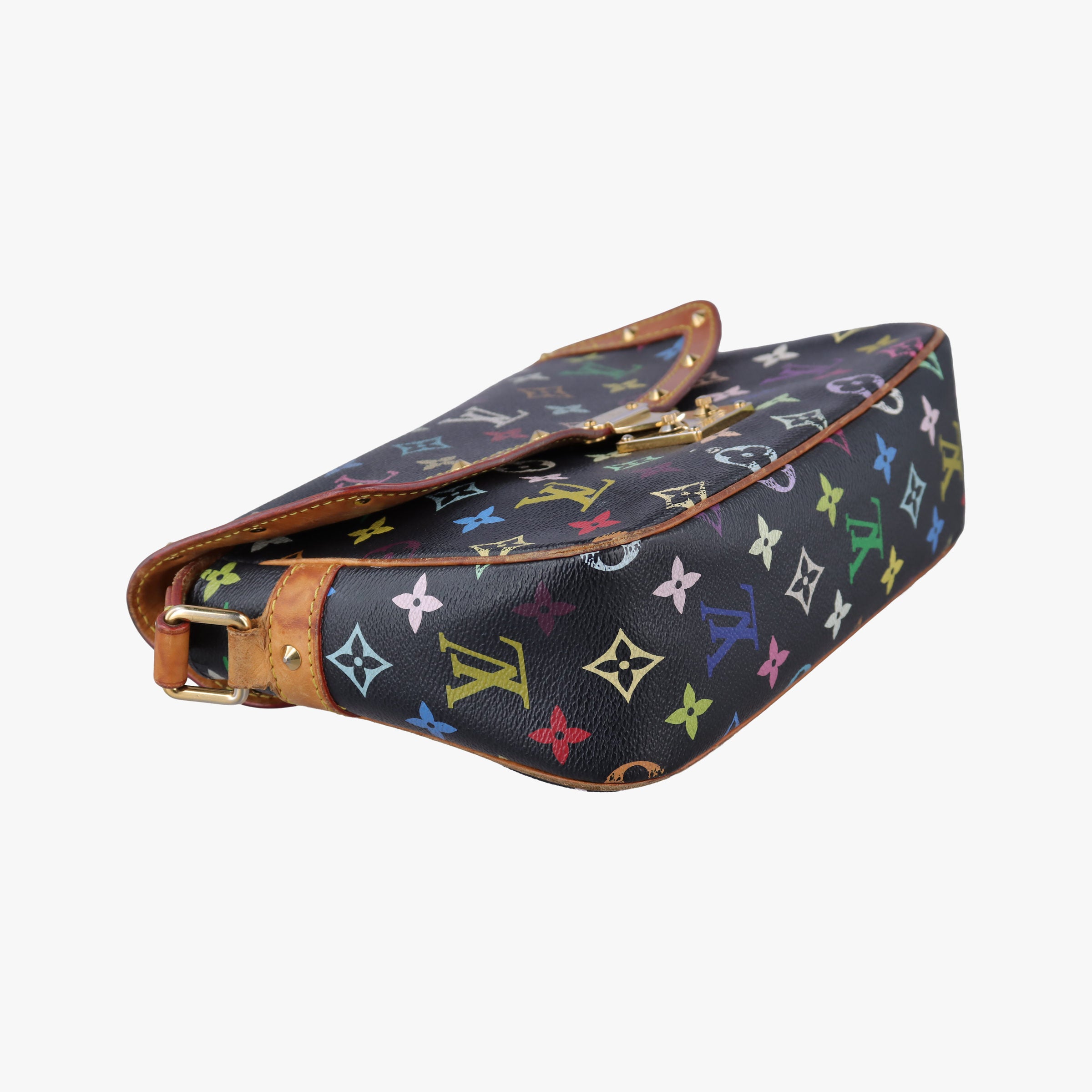 Pre-owned Louis Vuitton Sologne Noir Monogram Multicolor M92639 shoulderbag | stylenewstar