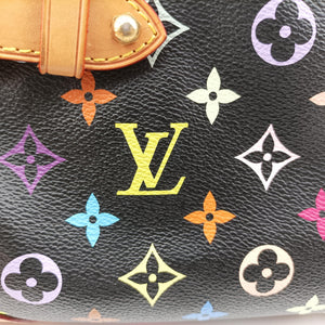 Pre-owned Louis Vuitton CLAUDIA Noir Monogram Multicolor M40194 shoulderbag | stylenewstar