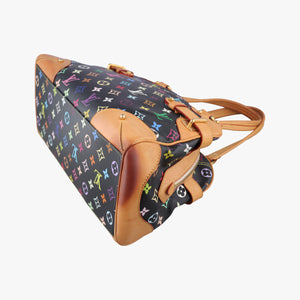 Pre-owned Louis Vuitton CLAUDIA Noir Monogram Multicolor M40194 shoulderbag | stylenewstar