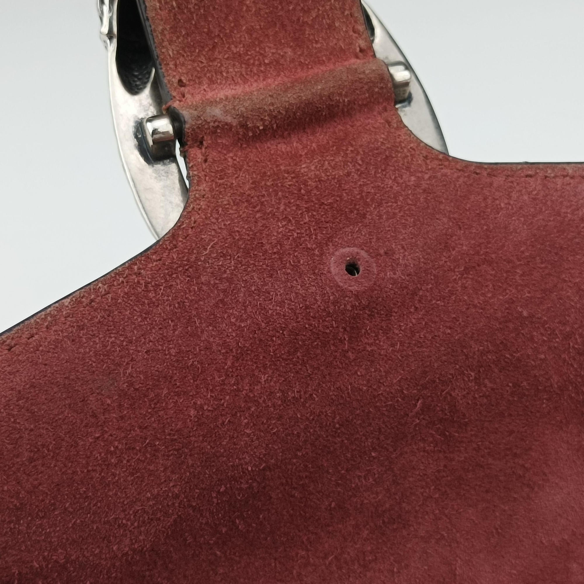 Pre-owned Gucci Dionysus beige×red×multi PVC coated canvas × suede 400249 shoulderbag | stylenewstar