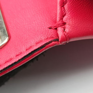 Secondhand Valentino Rockstud VA VA VOOM Red Leather  shoulderbag | stylenewstar