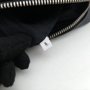 Pre-owned Prada Messenger Black Saffiano leather 2VH004 crossbodybag | stylenewstar