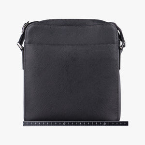 Pre-owned Prada Messenger Black Saffiano leather 2VH004 crossbodybag | stylenewstar