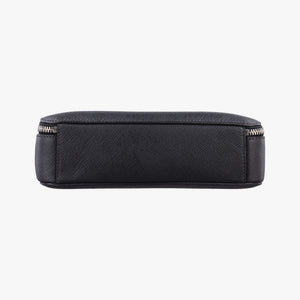 Pre-owned Prada Messenger Black Saffiano leather 2VH004 crossbodybag | stylenewstar