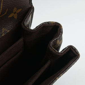 Pre-owned Louis Vuitton Pochette Metis MM Brown Monogram Canvas M44875 shoulderbag | stylenewstar