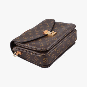 Pre-owned Louis Vuitton Pochette Metis MM Brown Monogram Canvas M44875 shoulderbag | stylenewstar