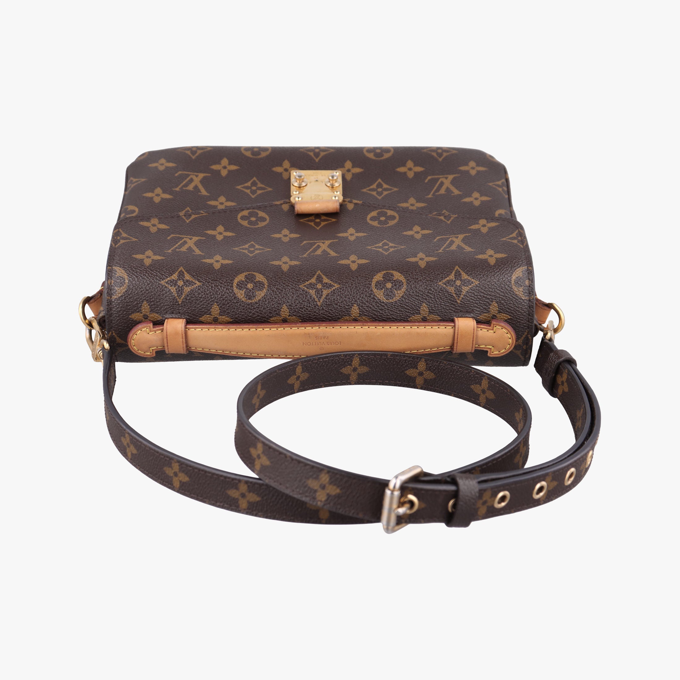 Pre-owned Louis Vuitton Pochette Metis MM Brown Monogram Canvas M44875 shoulderbag | stylenewstar