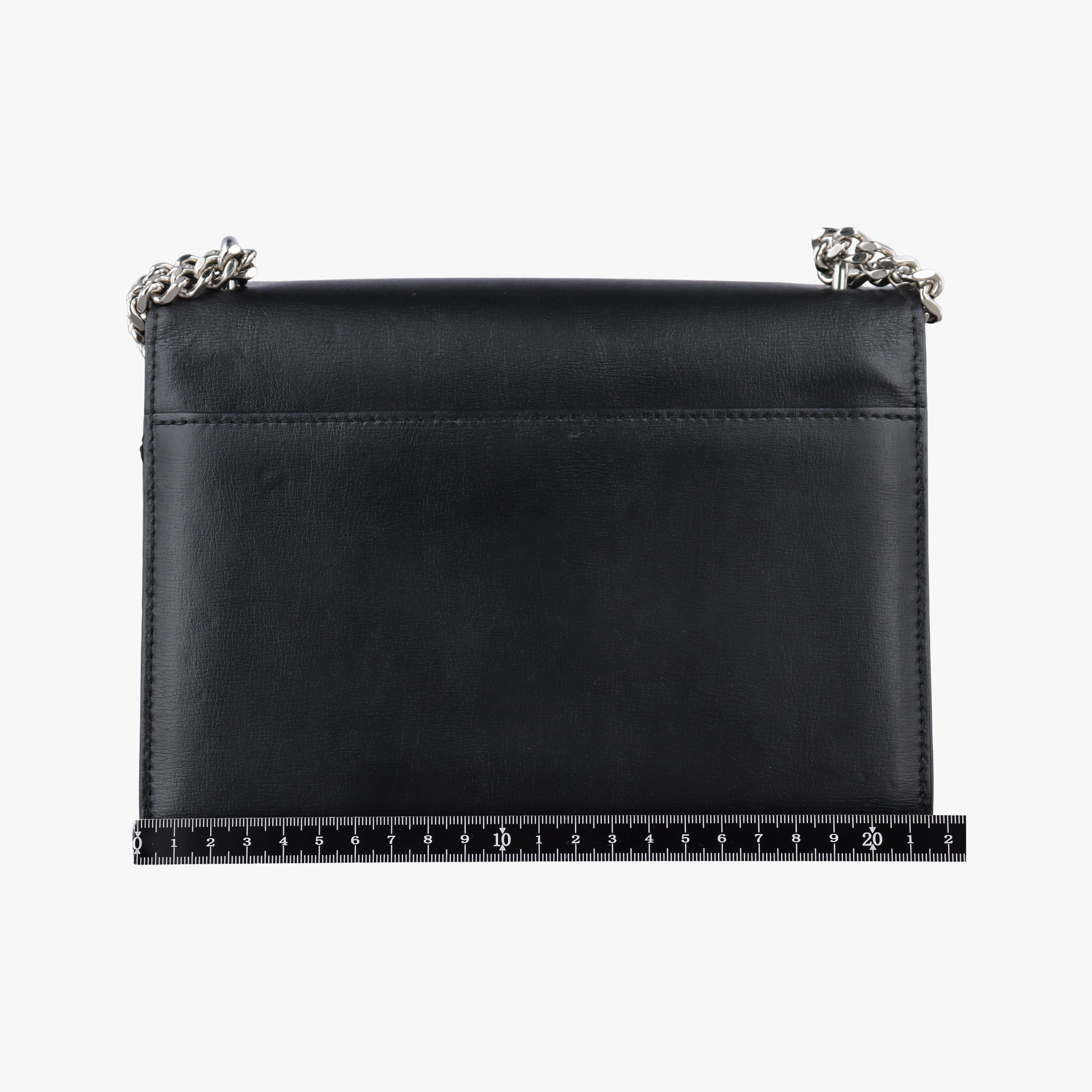 Vintage Yves Saint Laurent SUNSET Black Leather 442906 shoulderbag | stylenewstar