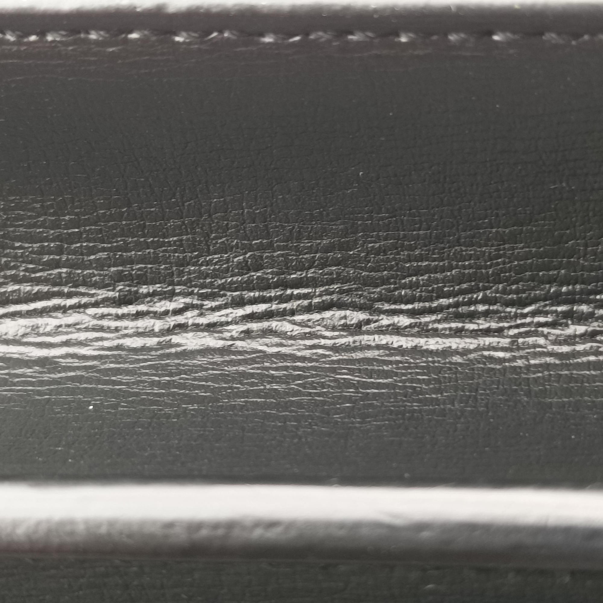 Vintage Yves Saint Laurent SUNSET Black Leather 442906 shoulderbag | stylenewstar