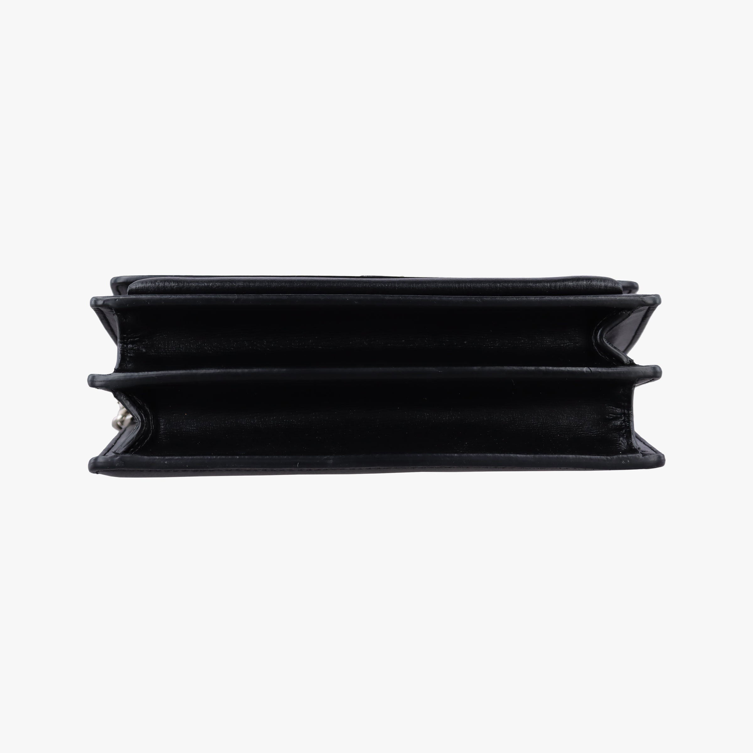 Vintage Yves Saint Laurent SUNSET Black Leather 442906 shoulderbag | stylenewstar