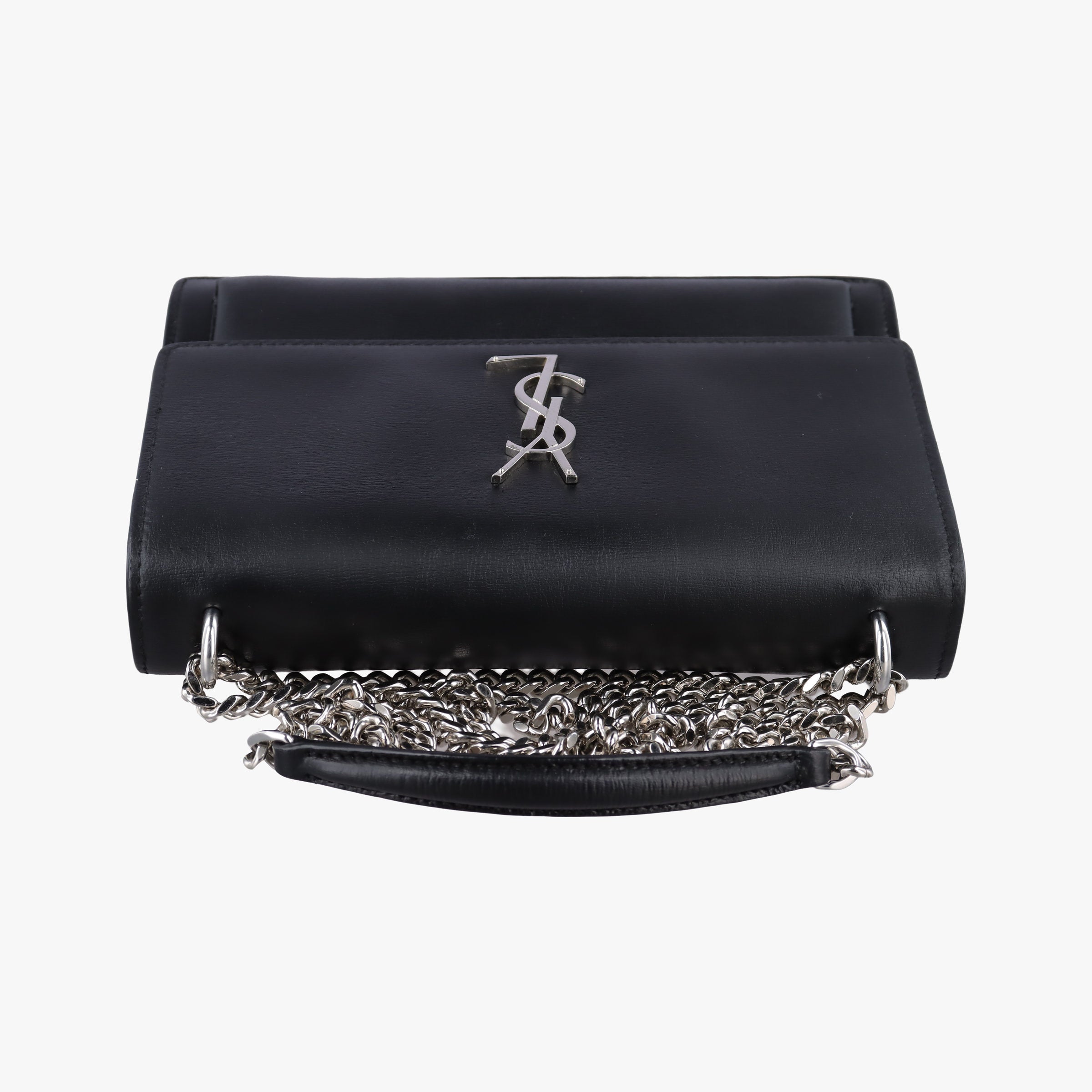Vintage Yves Saint Laurent SUNSET Black Leather 442906 shoulderbag | stylenewstar