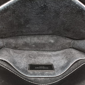 Vintage Yves Saint Laurent SUNSET Black Leather 442906 shoulderbag | stylenewstar