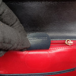 Pre-owned Gucci Bamboo Black Leather 000204 clutchbag | stylenewstar