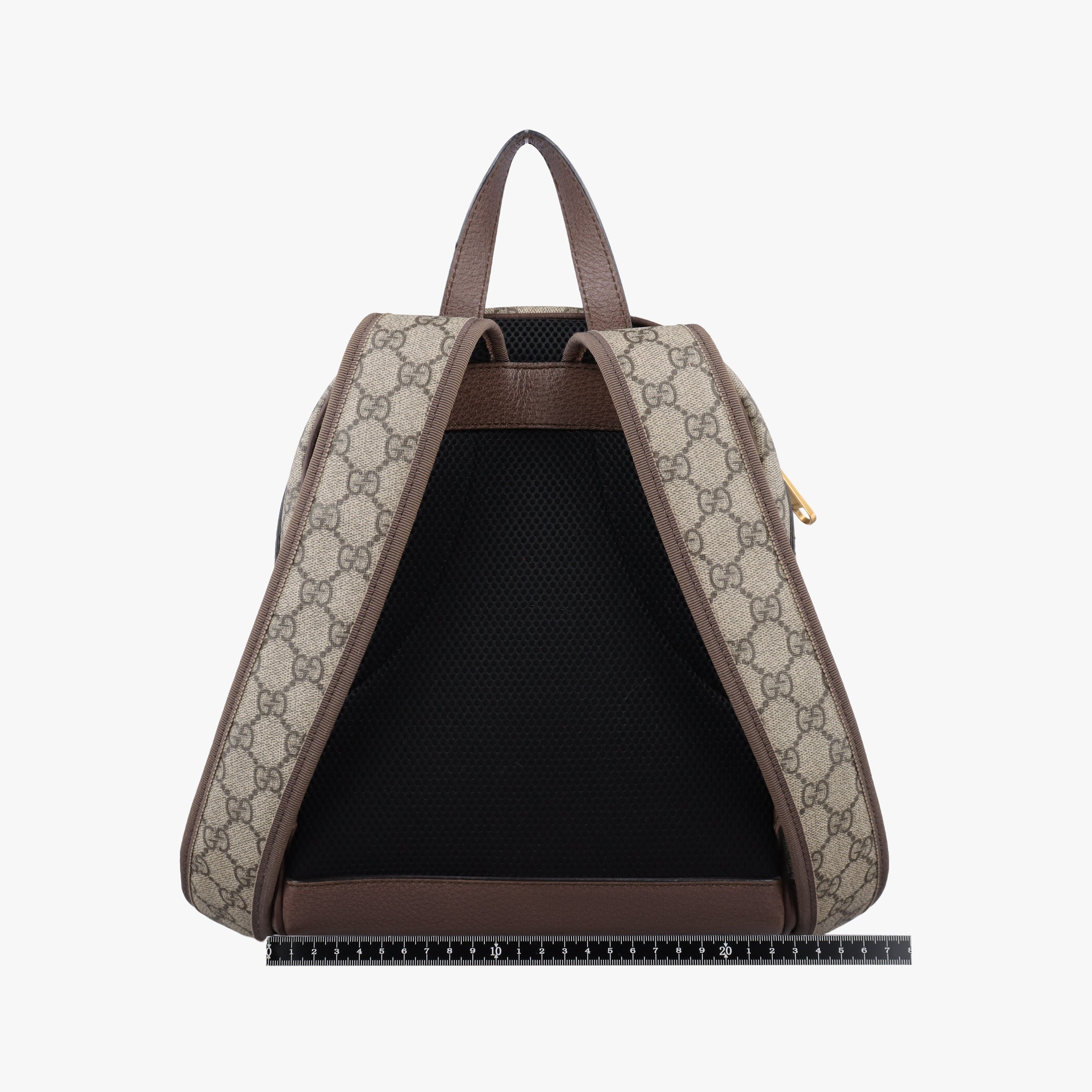 Pre-owned Gucci The Three Little Pigs Brown×Multicolour PVC coated canvas 552884 backpack/rucksack | stylenewstar