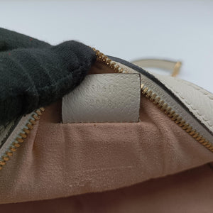 Pre-owned Gucci Ophidia White Leather 550618 shoulderbag | stylenewstar