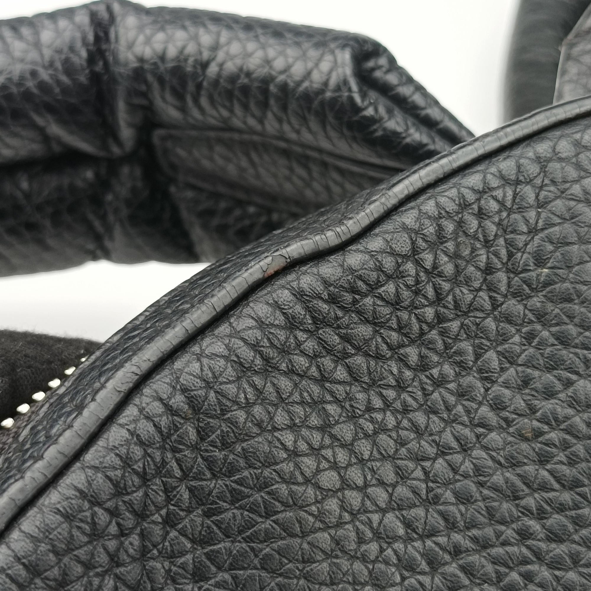 Pre-owned Louis Vuitton ARMAND Noir Taurillon Leather M42687 backpack/rucksack | stylenewstar