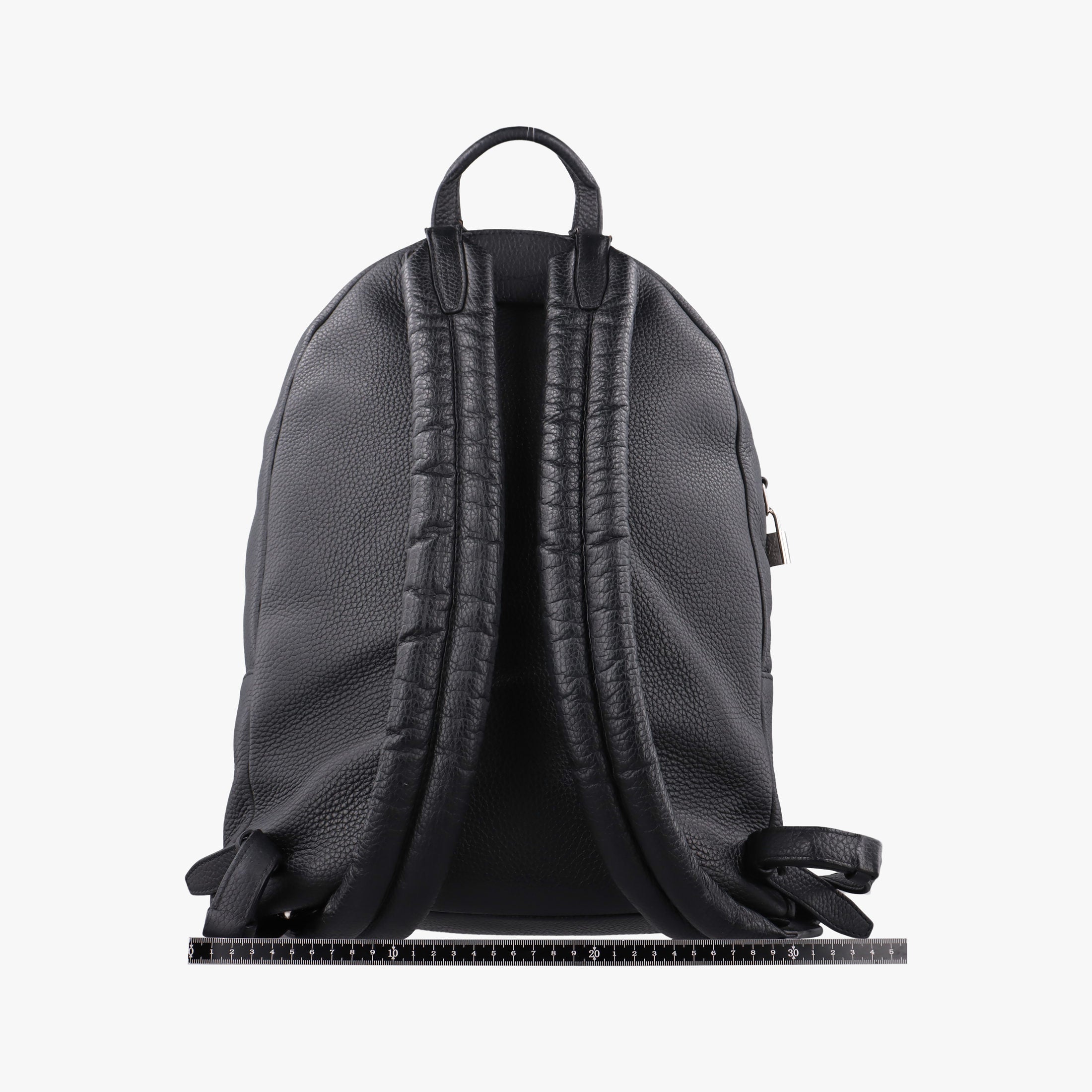 Pre-owned Louis Vuitton ARMAND Noir Taurillon Leather M42687 backpack/rucksack | stylenewstar