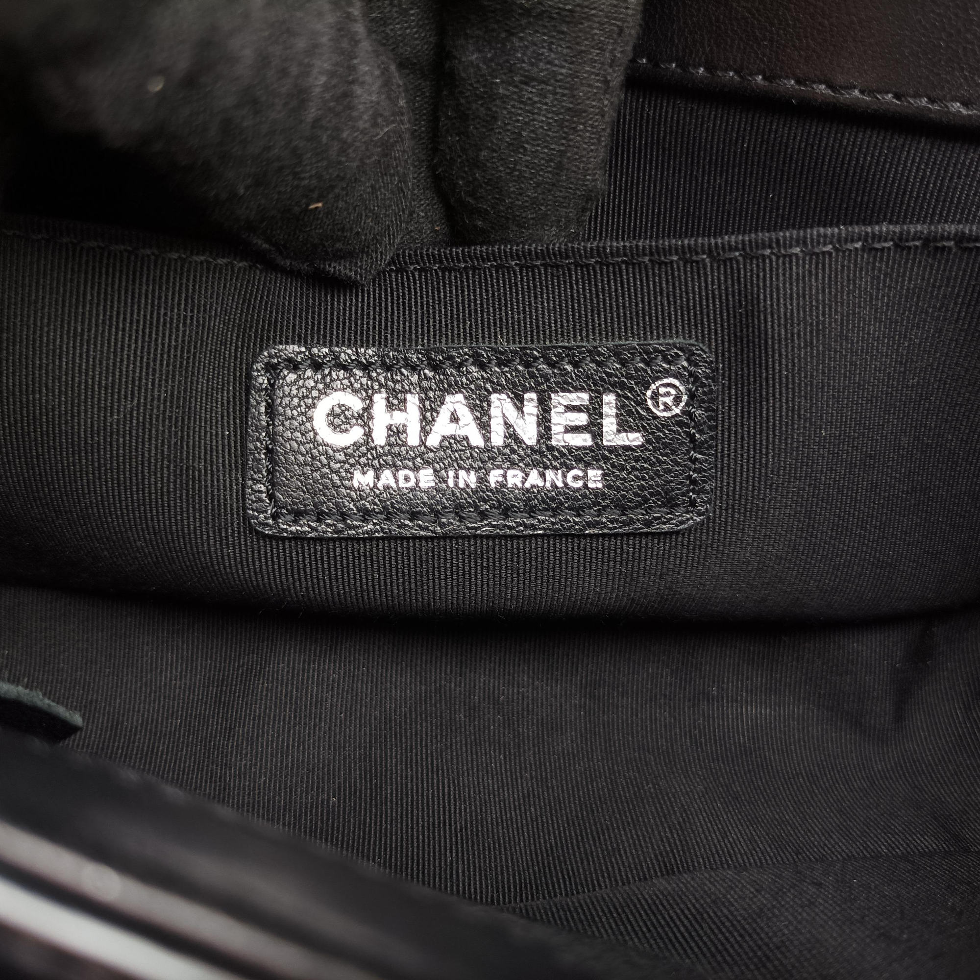 Pre-owned Chanel BOY CHANEL Black Leather A67085 shoulderbag | stylenewstar