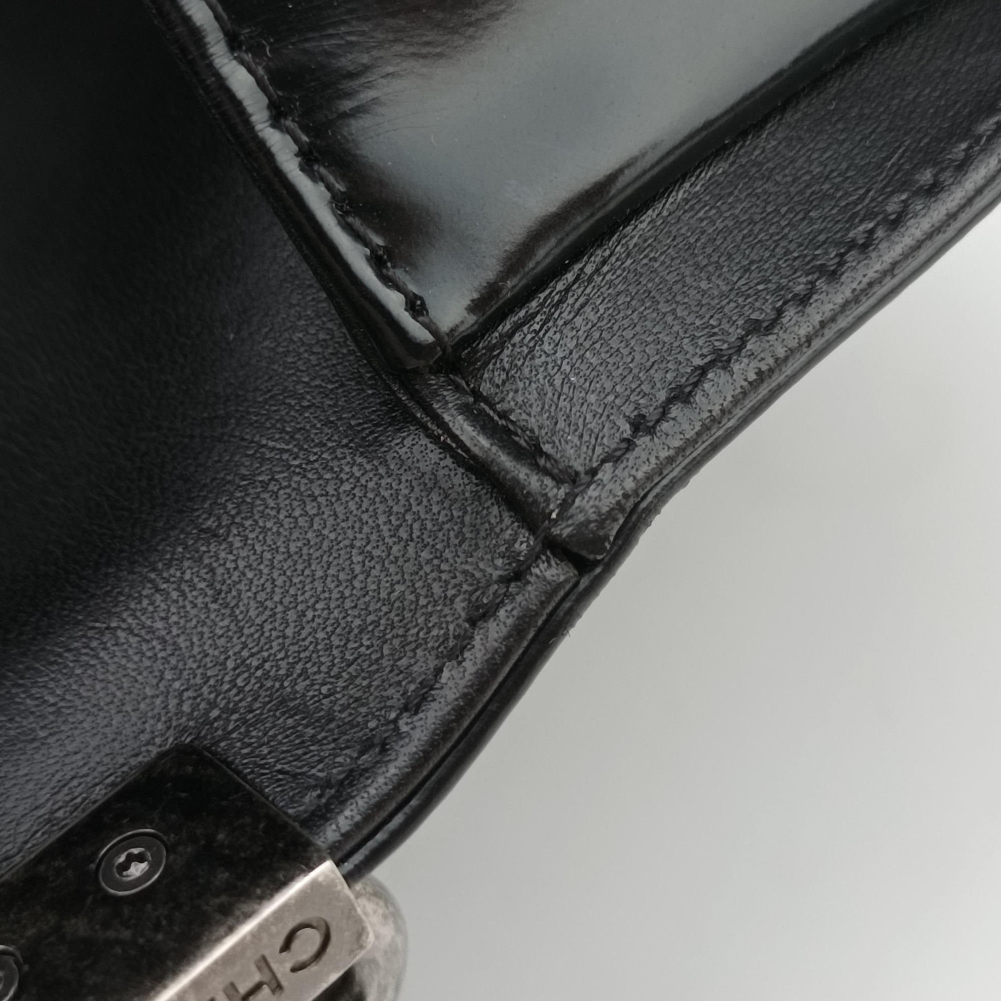 Pre-owned Chanel BOY CHANEL Black Leather A67085 shoulderbag | stylenewstar