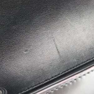 Pre-owned Chanel BOY CHANEL Black Leather A67085 shoulderbag | stylenewstar