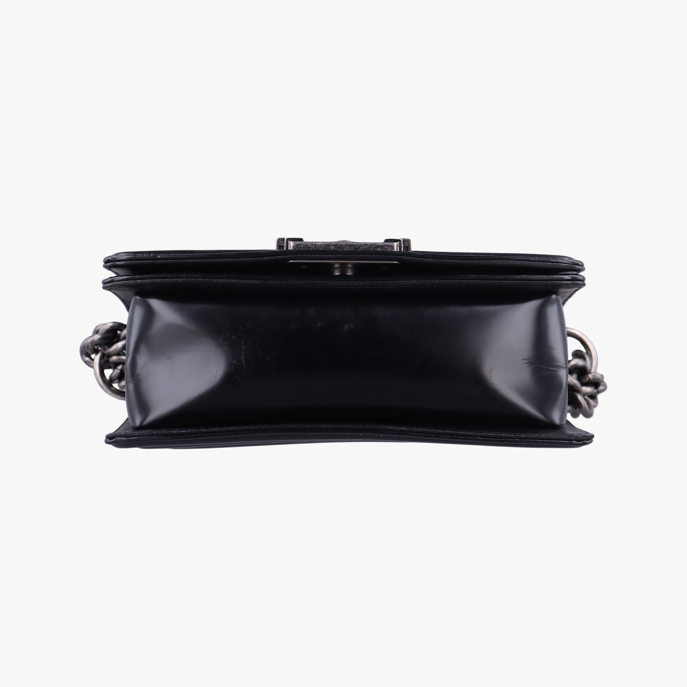 Pre-owned Chanel BOY CHANEL Black Leather A67085 shoulderbag | stylenewstar