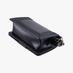 Pre-owned Chanel BOY CHANEL Black Leather A67085 shoulderbag | stylenewstar