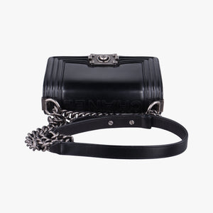 Pre-owned Chanel BOY CHANEL Black Leather A67085 shoulderbag | stylenewstar