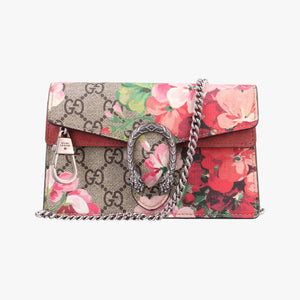Pre-owned Gucci Dionysus Beige×Multicolour PVC coated canvas × suede 476432 shoulderbag | stylenewstar