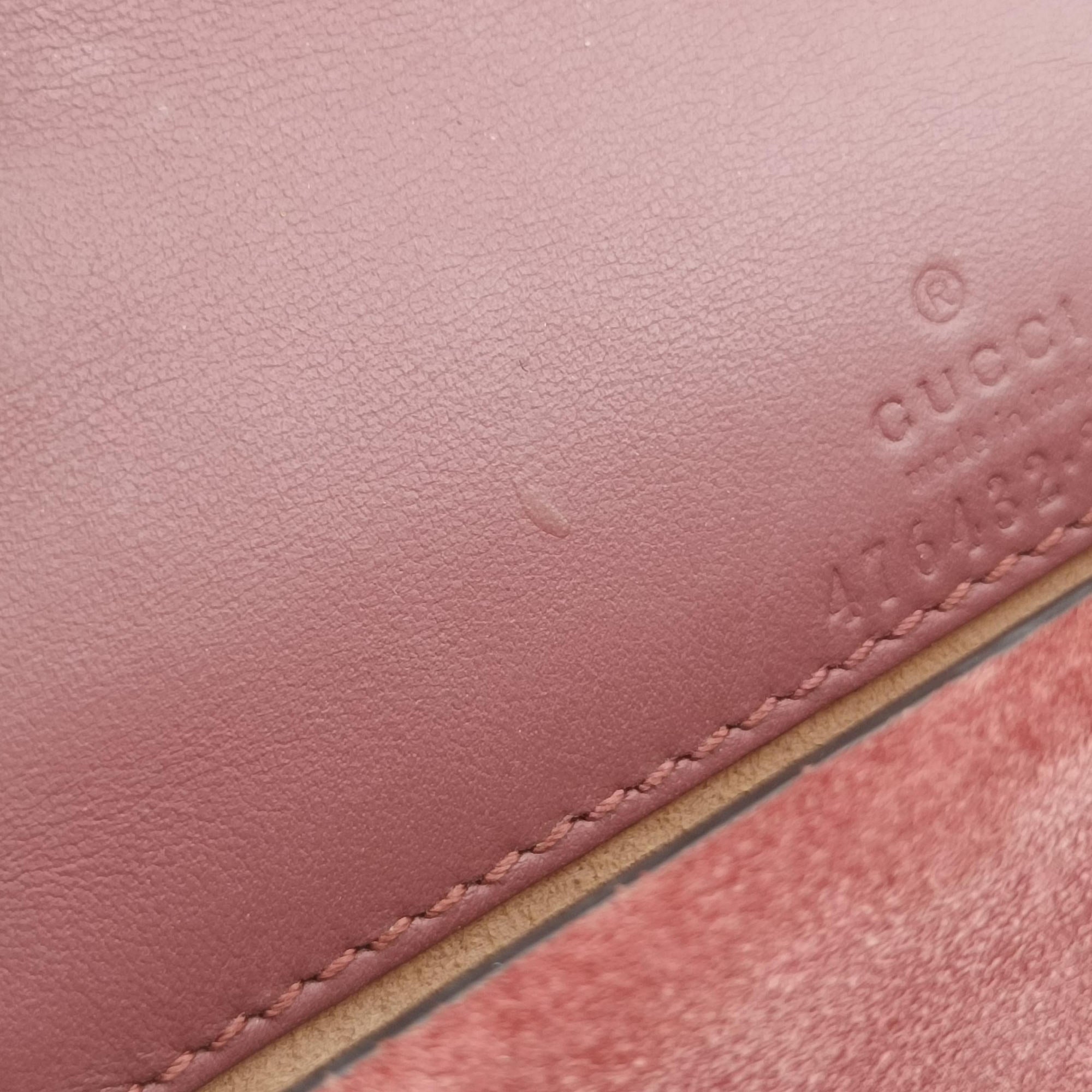 Pre-owned Gucci Dionysus Beige×Multicolour PVC coated canvas × suede 476432 shoulderbag | stylenewstar